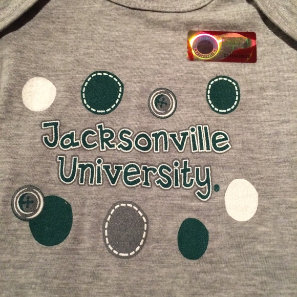 3/$15 Jacksonville university onesie dolphins 0-3 - Picture 2 of 7